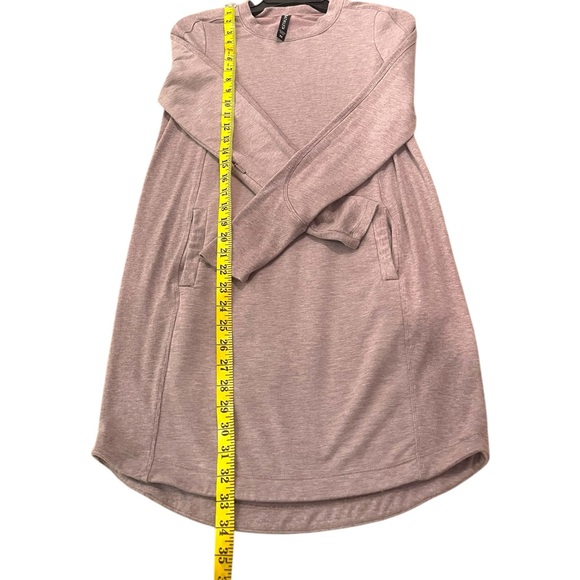 Athleta Balance Casual Dress With Pockets Tunic/Dress. Flora Mauve Heather XS - Picture 9 of 16